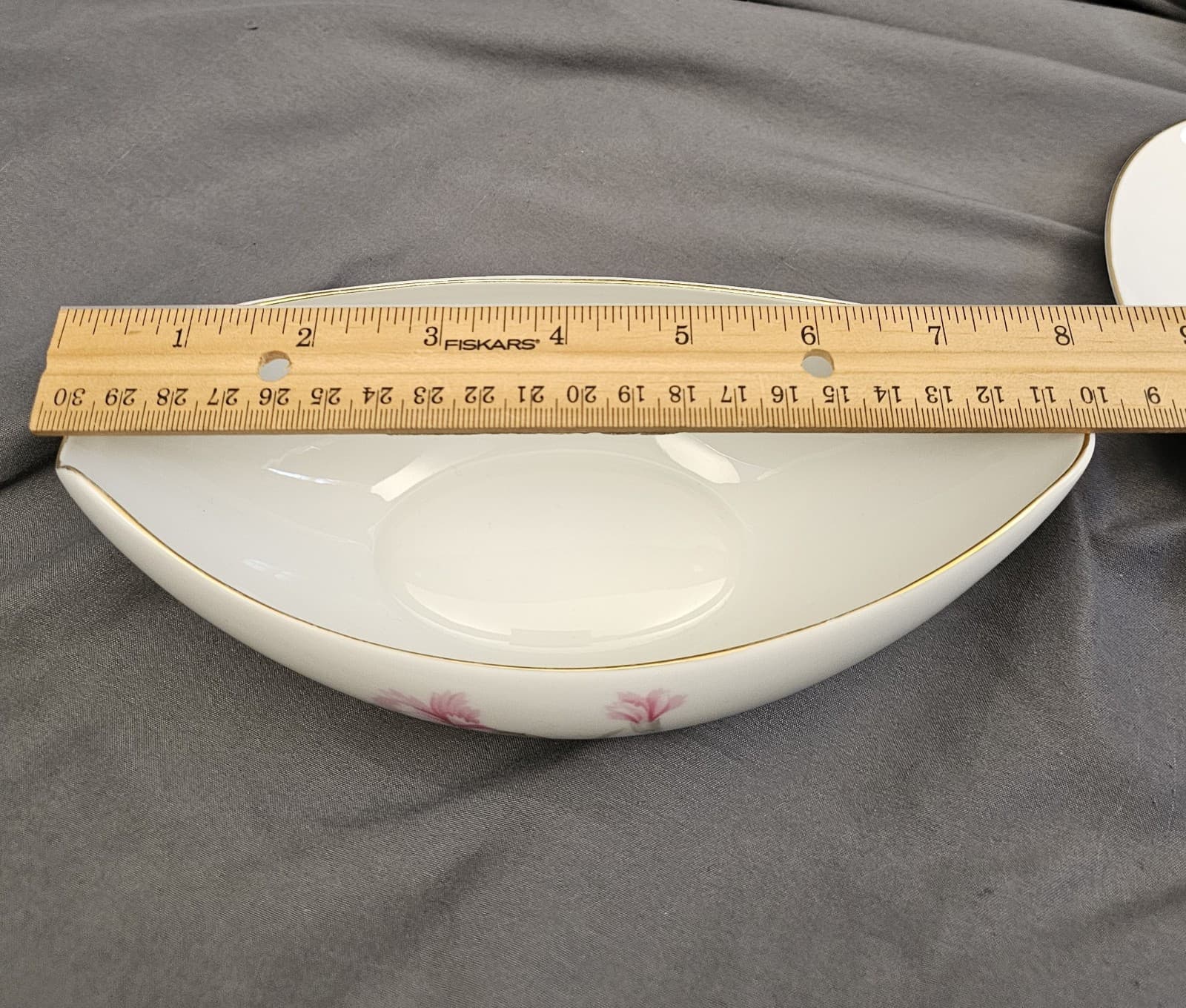 Royal Court China Carnation, Gravy Boat and Plate Excellent - Thumbnail 9