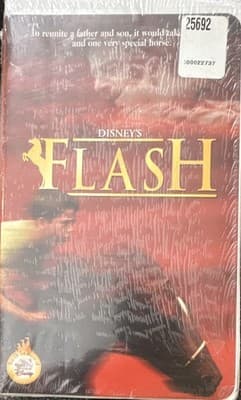 Flash VHS 1997 G NTSC English Closed Captioned Disney