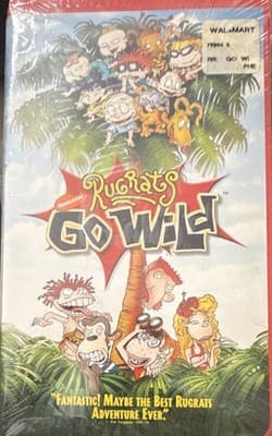 Paramount Rugrats Go Wild VHS 2003 PG Full Screen NTSC English Kids/Family