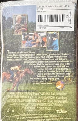 Flash VHS 1997 G NTSC English Closed Captioned Disney - Thumbnail 3