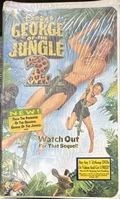 Walt Disney Home Entertainment George of the Jungle 2 VHS 2003 PG FS CC