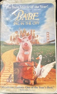 Universal Babe: Pig in the City VHS 1998 G NTSC English Kids/Family Clamshell