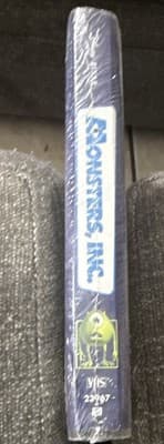Disney Monsters, Inc. VHS 2001 G Full Screen NTSC English Short Film - Thumbnail 2