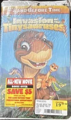 Universal The Land Before Time XI: Invasion of the Tinysauruses VHS 2005 G