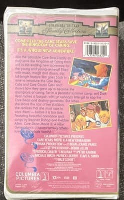 Care Bears Movie II: A New Generation VHS NTSC Closed Captioned Clamshell - Thumbnail 3