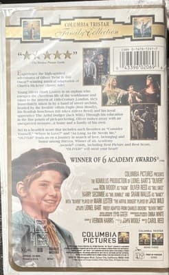 Columbia Pictures Oliver! VHS 1968 G NTSC English 30th Anniversary Remastered - Thumbnail 3