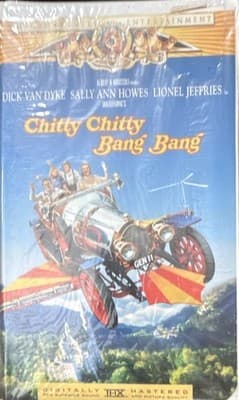 MGM Home Entertainment Chitty Chitty Bang Bang VHS 30th Anniversary THX 1968 G
