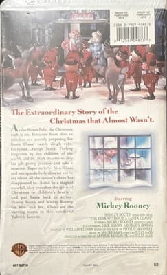 Warner Home Video The Year Without a Santa Claus VHS 1999 NR NTSC English - Thumbnail 3
