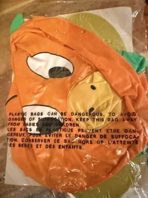 Disney Orange Bird Inflatable Prop Blow Up Display Florida Figure New Old Stock - Thumbnail 2