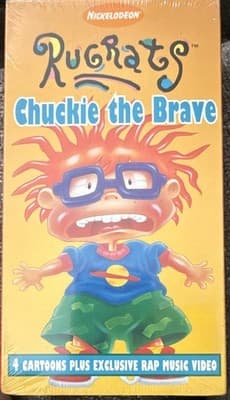 Nickelodeon Rugrats: Chuckie the Brave VHS 1996 NR NTSC English Rugrats Rap