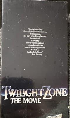 Warner Home Video Twilight Zone: The Movie VHS 1983 PG FS NTSC English CC