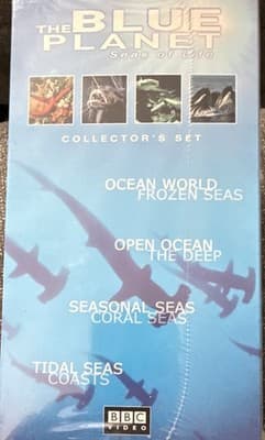 BBC Video The Blue Planet: Seas of Life VHS 2001 NR NTSC English CC Box Set - Thumbnail 4