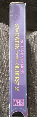 Deal-A-Meal Sweatin' to the Oldies 2 VHS 1990 NR FS NTSC English - Thumbnail 2
