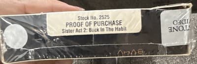 Touchstone Home Video Sister Act 2: Back in the Habit VHS 1993 PG NTSC English - Thumbnail 4
