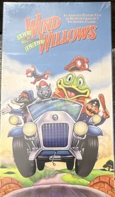 Warner Home Video The Wind in the Willows VHS 1983 NR FS NTSC English