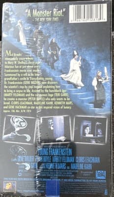 20th Century Fox Young Frankenstein VHS 1974 PG Special Edition THX B&W NTSC - Thumbnail 3