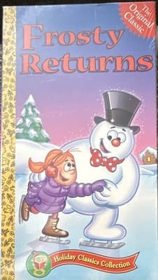 Sony Wonder Frosty Returns VHS 1992 Holiday Classics Coll NR NTSC English CC