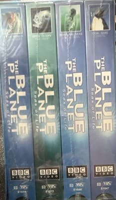 BBC Video The Blue Planet: Seas of Life VHS 2001 NR NTSC English CC Box Set