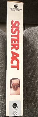Touchstone Home Video Sister Act VHS 1992 PG FS NTSC English CC - Thumbnail 2