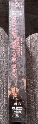 Vidmark Entertainment Stephen King's Sometimes They Come Back VHS 1991 R FS - Thumbnail 2