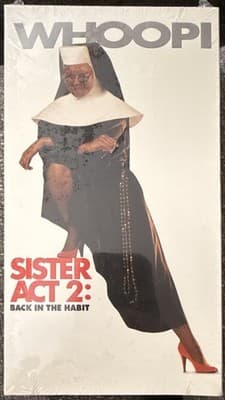 Touchstone Home Video Sister Act 2: Back in the Habit VHS 1993 PG NTSC English