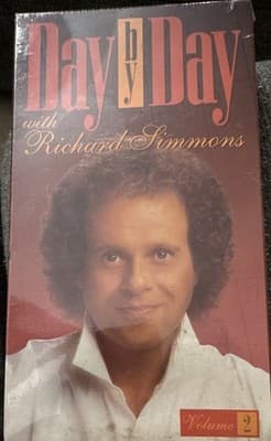 4-S Picture Production Day by Day with Richard Simmons Vol 2 VHS 1989 NR