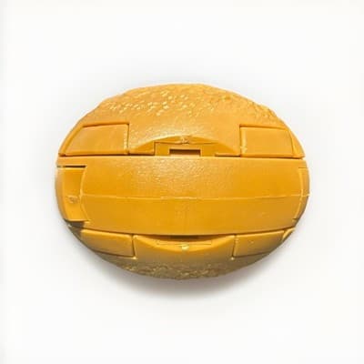 Transforming Triceratops Dinosaur Action Figure Plastic Orange Yellow - Thumbnail 10