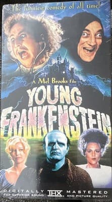 20th Century Fox Young Frankenstein VHS 1974 PG Special Edition THX B&W NTSC