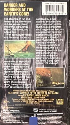 Fox Video Journey to the Center of the Earth VHS G NTSC English CC - Thumbnail 3