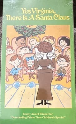Paramount Yes Virginia, There Is A Santa Claus VHS 1988 NR FS NTSC English