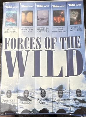 Ambrose Video Forces of the Wild VHS Box Set 5-Volume NR NTSC English Jones
