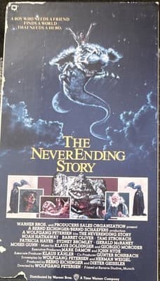 Warner Home Video The NeverEnding Story VHS 1984 PG NTSC English Fantasy