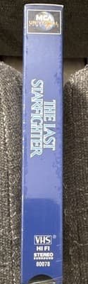 MCA Universal Home Video The Last Starfighter VHS 1984 PG FS NTSC English - Thumbnail 2