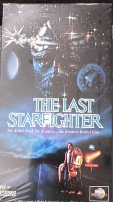 MCA Universal Home Video The Last Starfighter VHS 1984 PG FS NTSC English