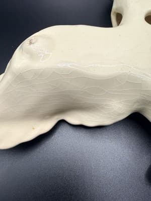 1940s McCoy Flying Duck Ceramic Wall Pocket or Planter, Made In USA - Thumbnail 8
