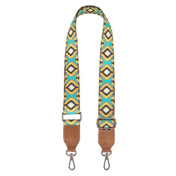 Wrangler Aztec Pattern Shoulder Bag with Adjustable Strap - Thumbnail 3