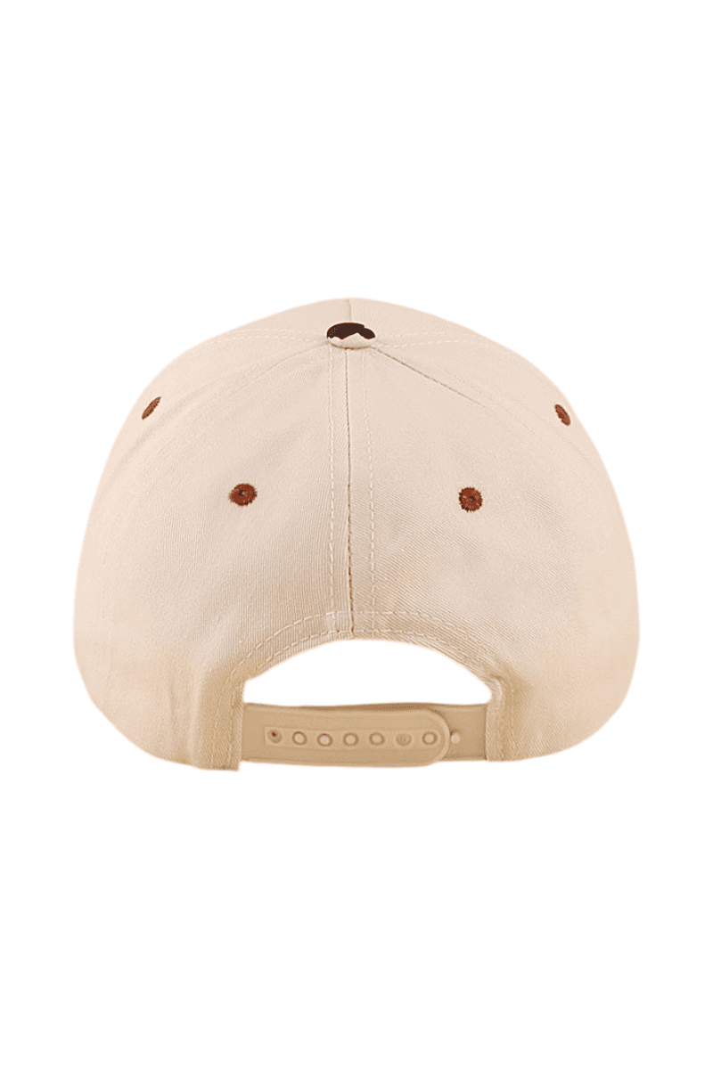 Rodeo Embroidered Cap with Cow Print Brim - Thumbnail 3