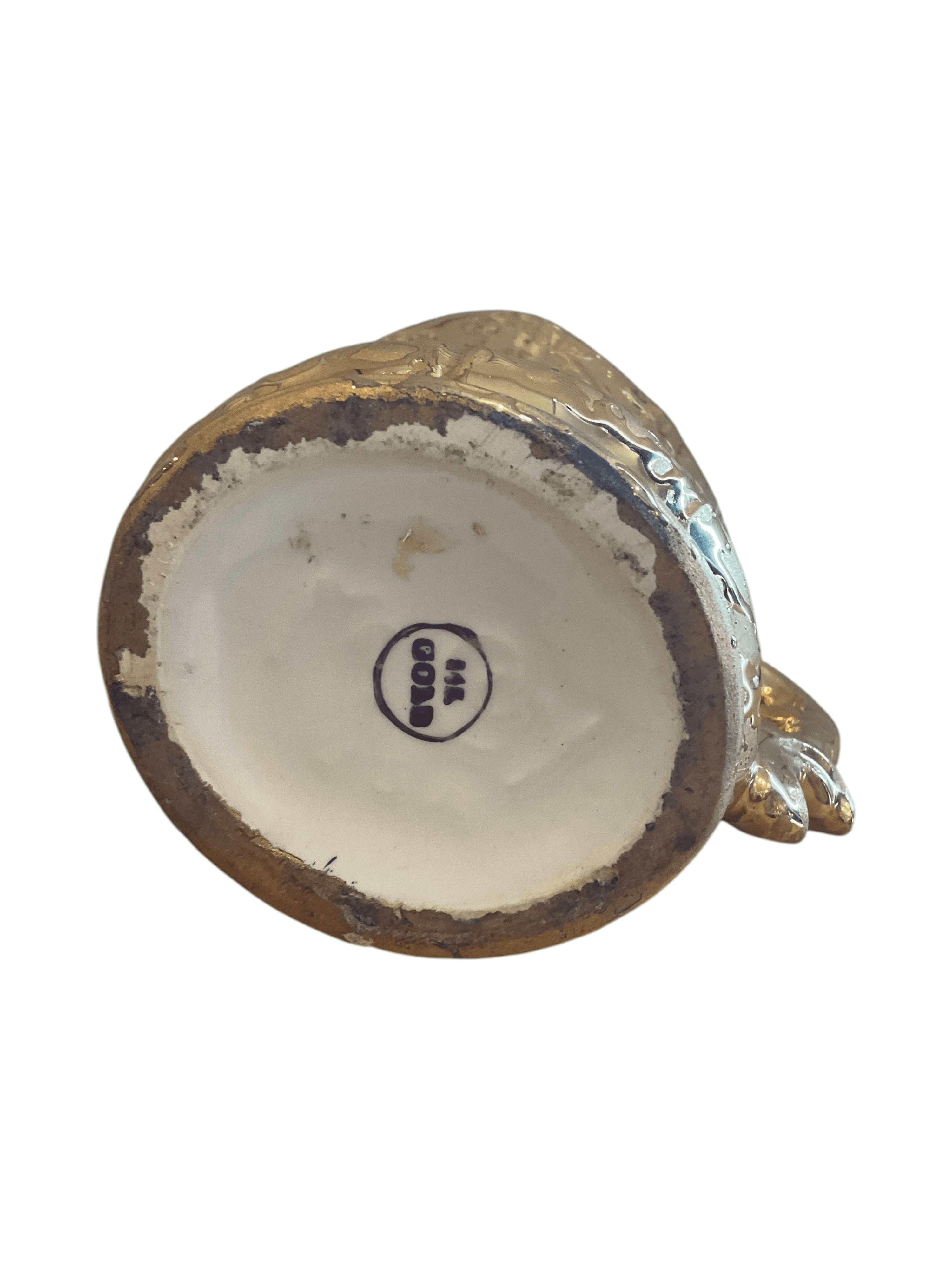 McCoy Vintage 24K Gold Porcelain Pitcher - Thumbnail 3