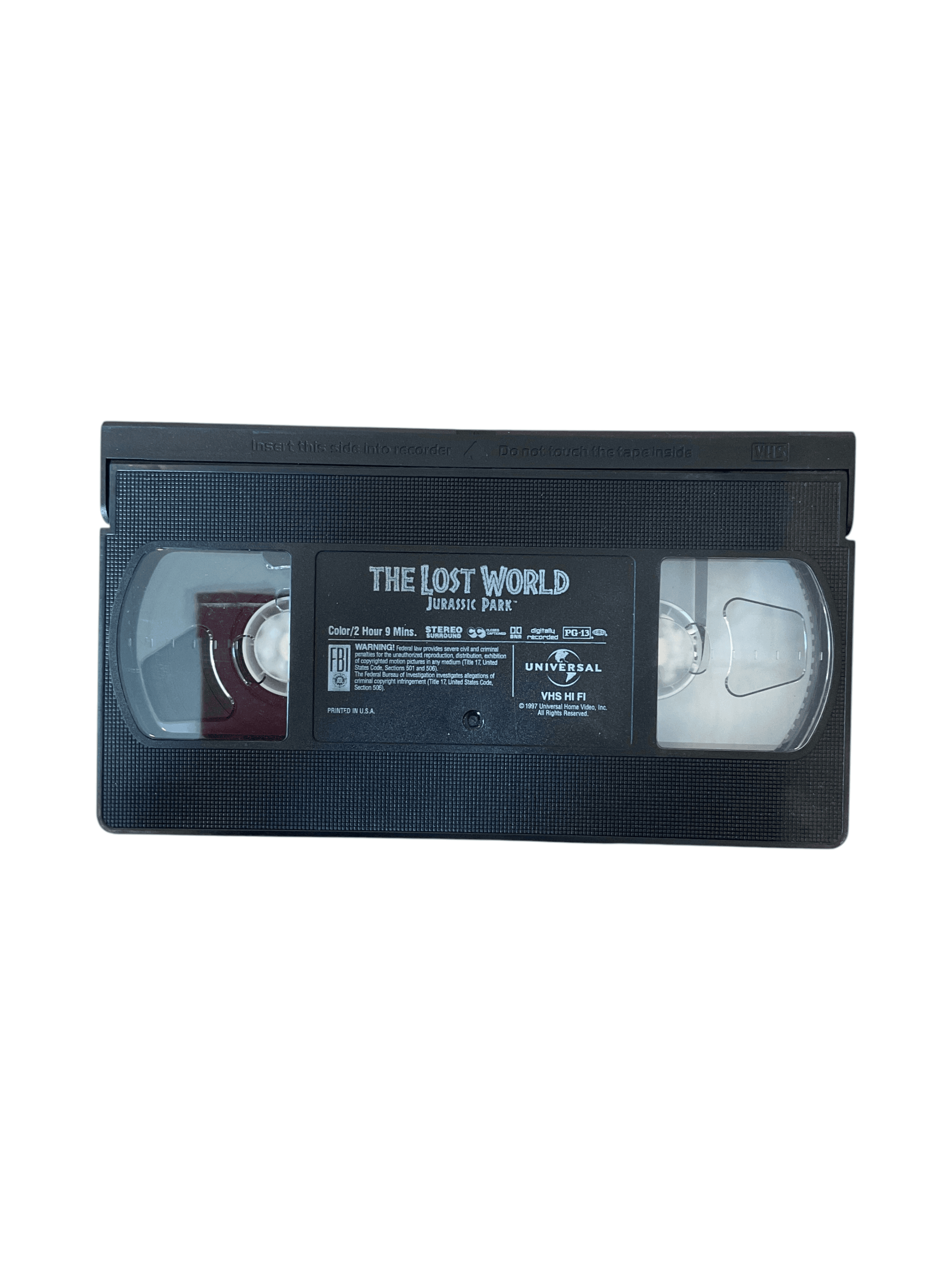 The Lost World: Jurassic Park VHS 1997 Universal - Thumbnail 3
