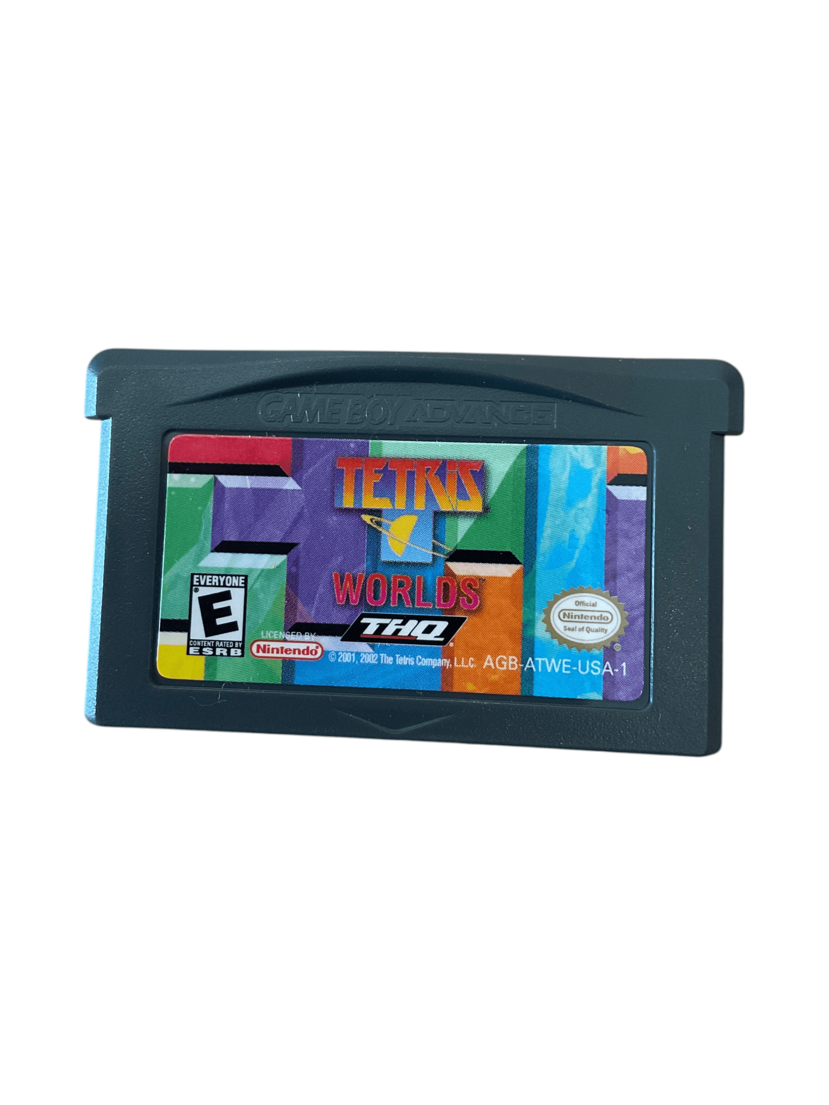 Tetris Worlds Game Boy Advance Cartridge with Box and Manual - Thumbnail 4