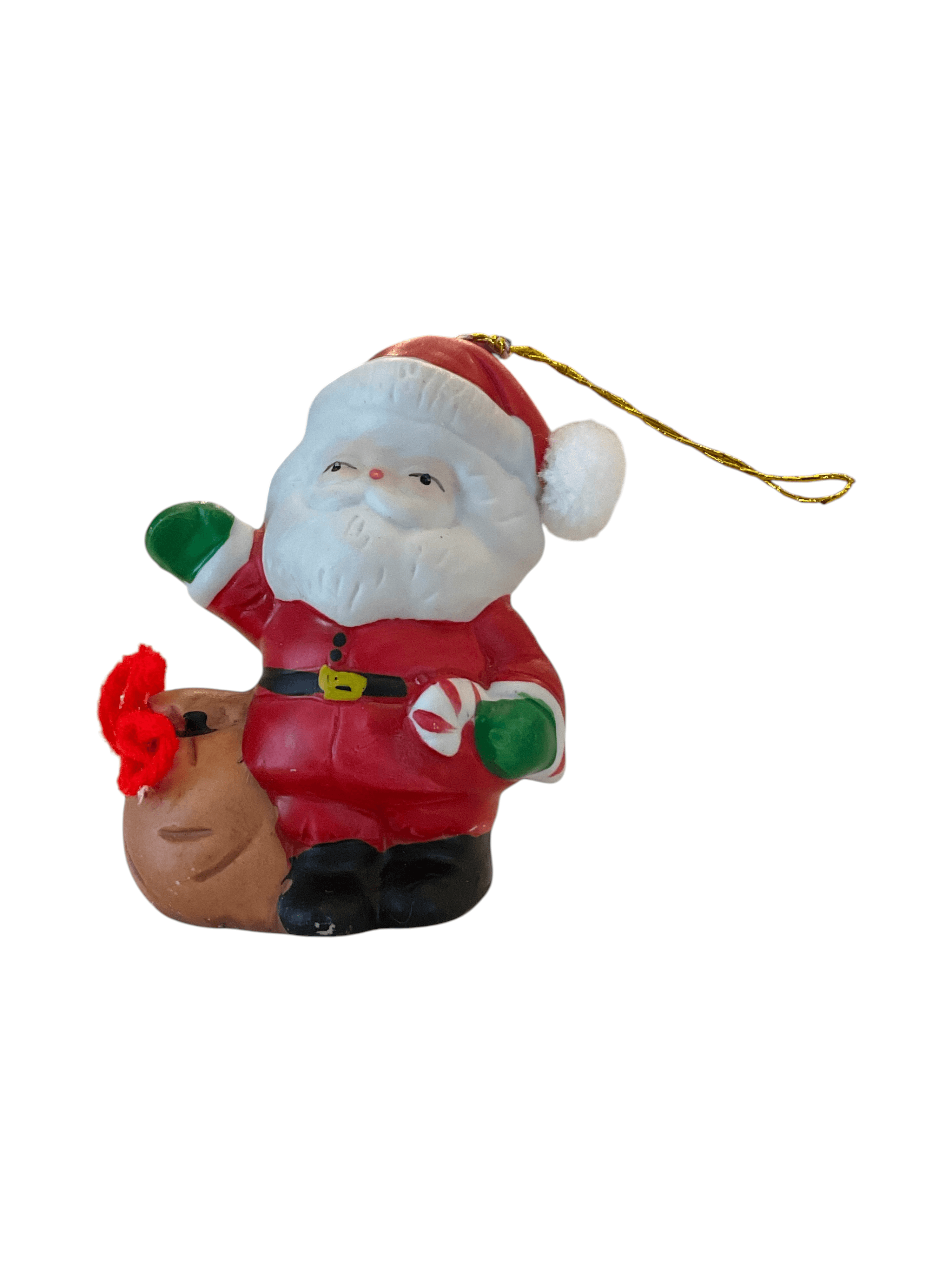 Santa Claus Christmas Ornament 3.5" - Thumbnail 2