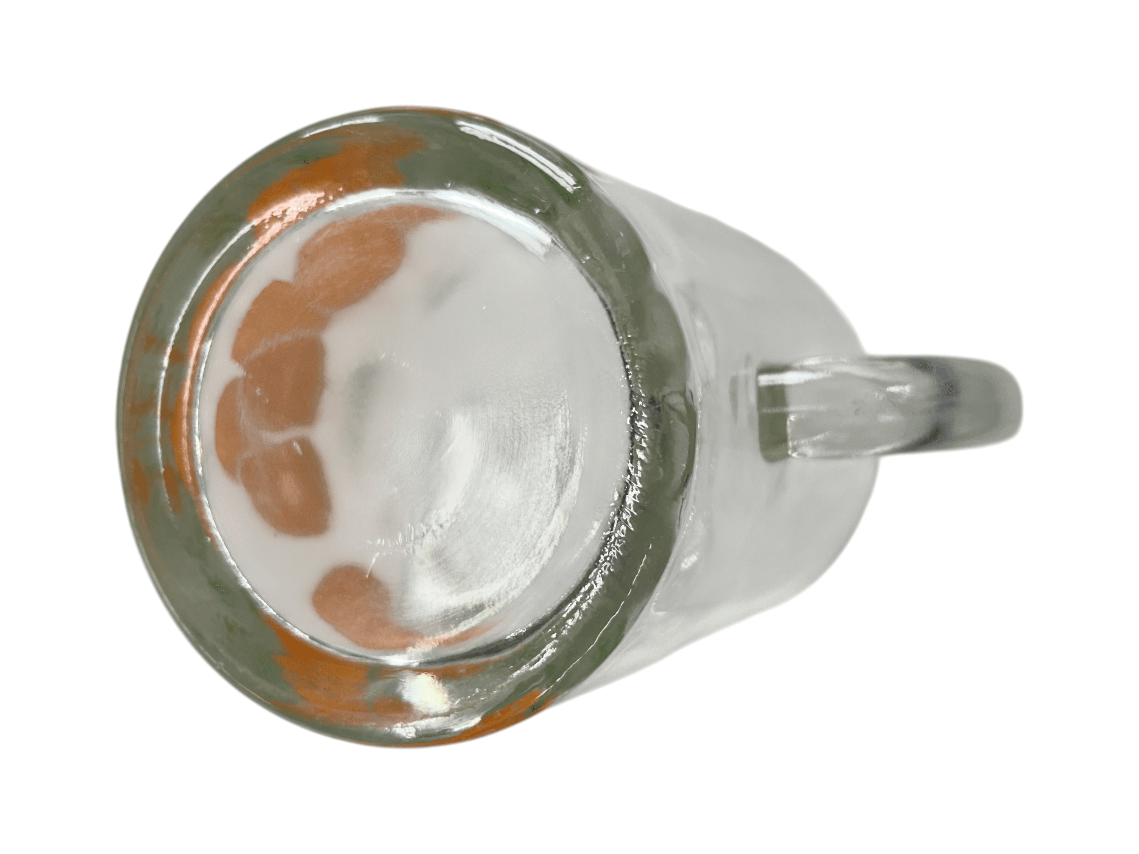 Vintage Glass Pitcher with Orange Fruit Design 32 oz - Thumbnail 6