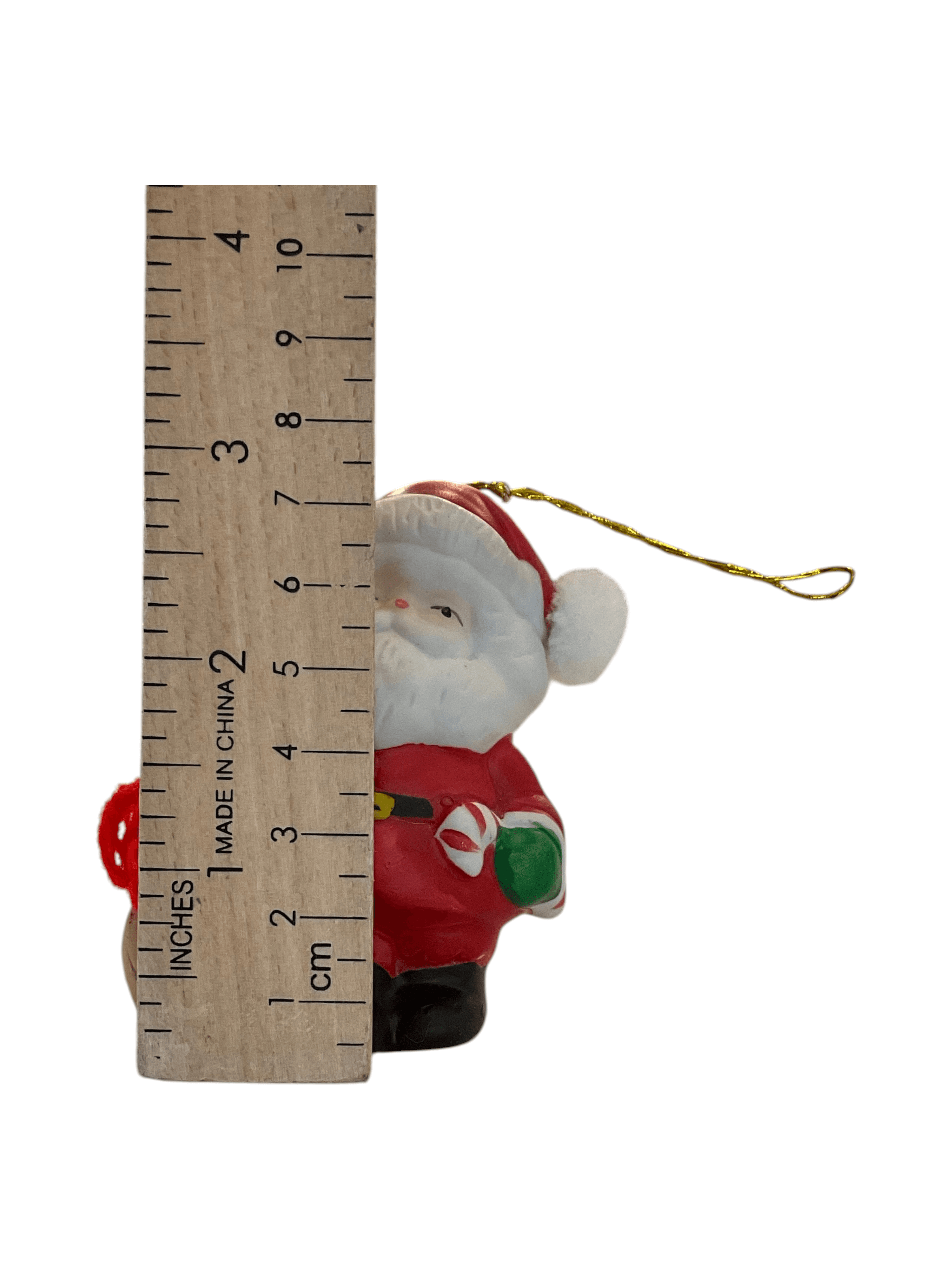Santa Claus Christmas Ornament 3.5" - Thumbnail 3