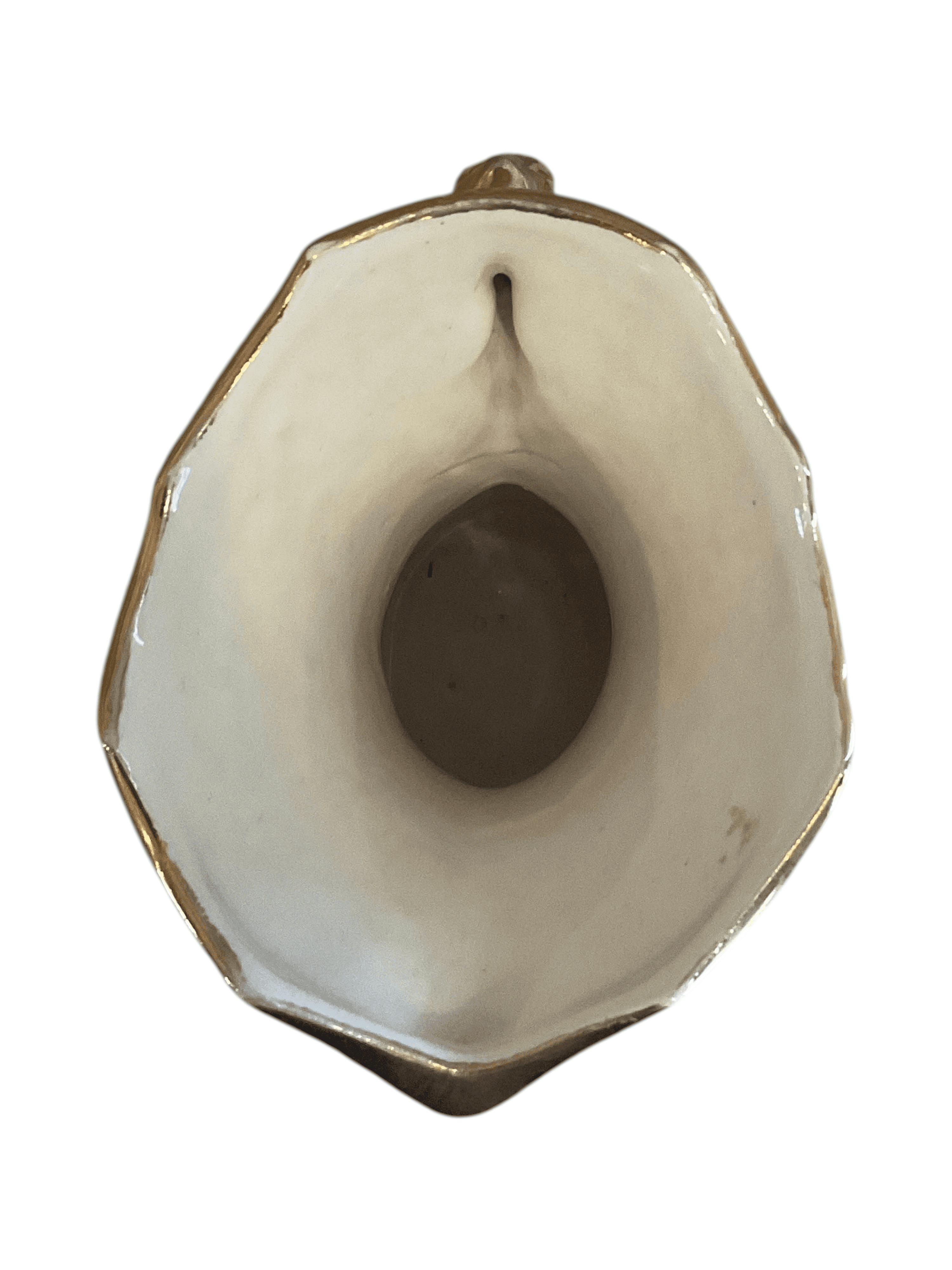 McCoy Vintage 24K Gold Porcelain Pitcher - Thumbnail 4