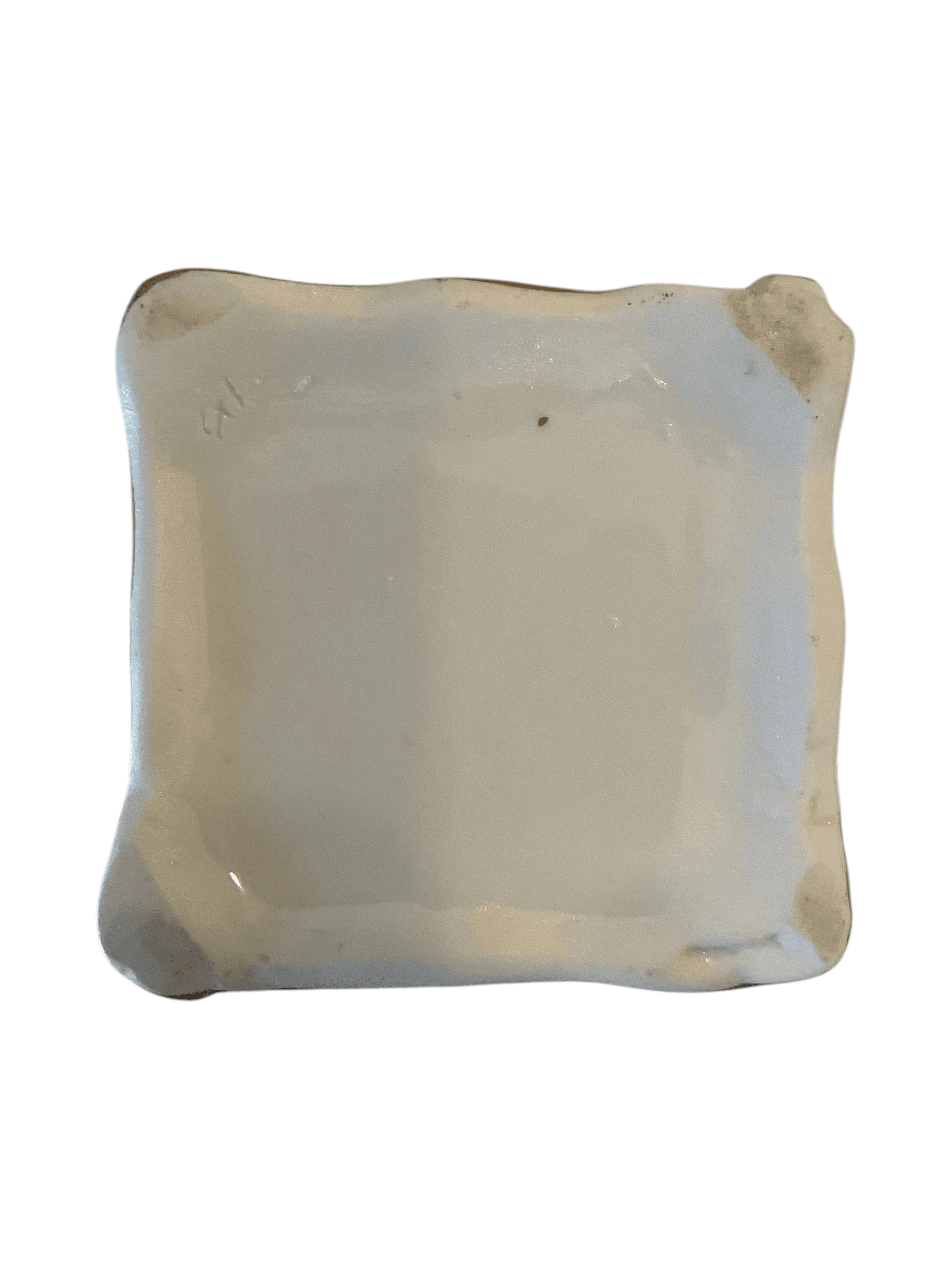 Vintage Floral Porcelain Tea Caddy - Thumbnail 6