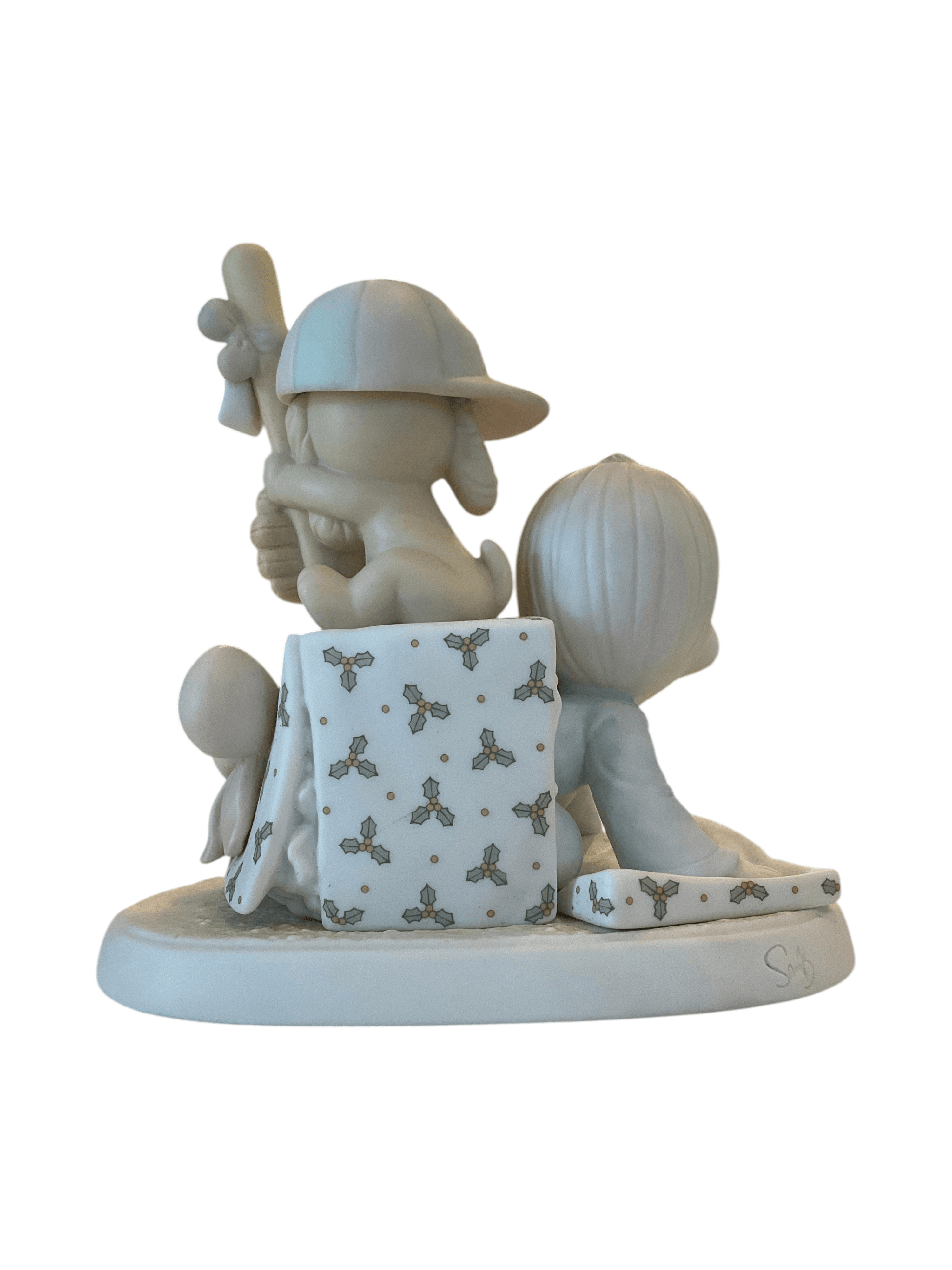 Precious Moments "Wishing You A Very Successful Holiday Season" Christmas Figurine - Thumbnail 3