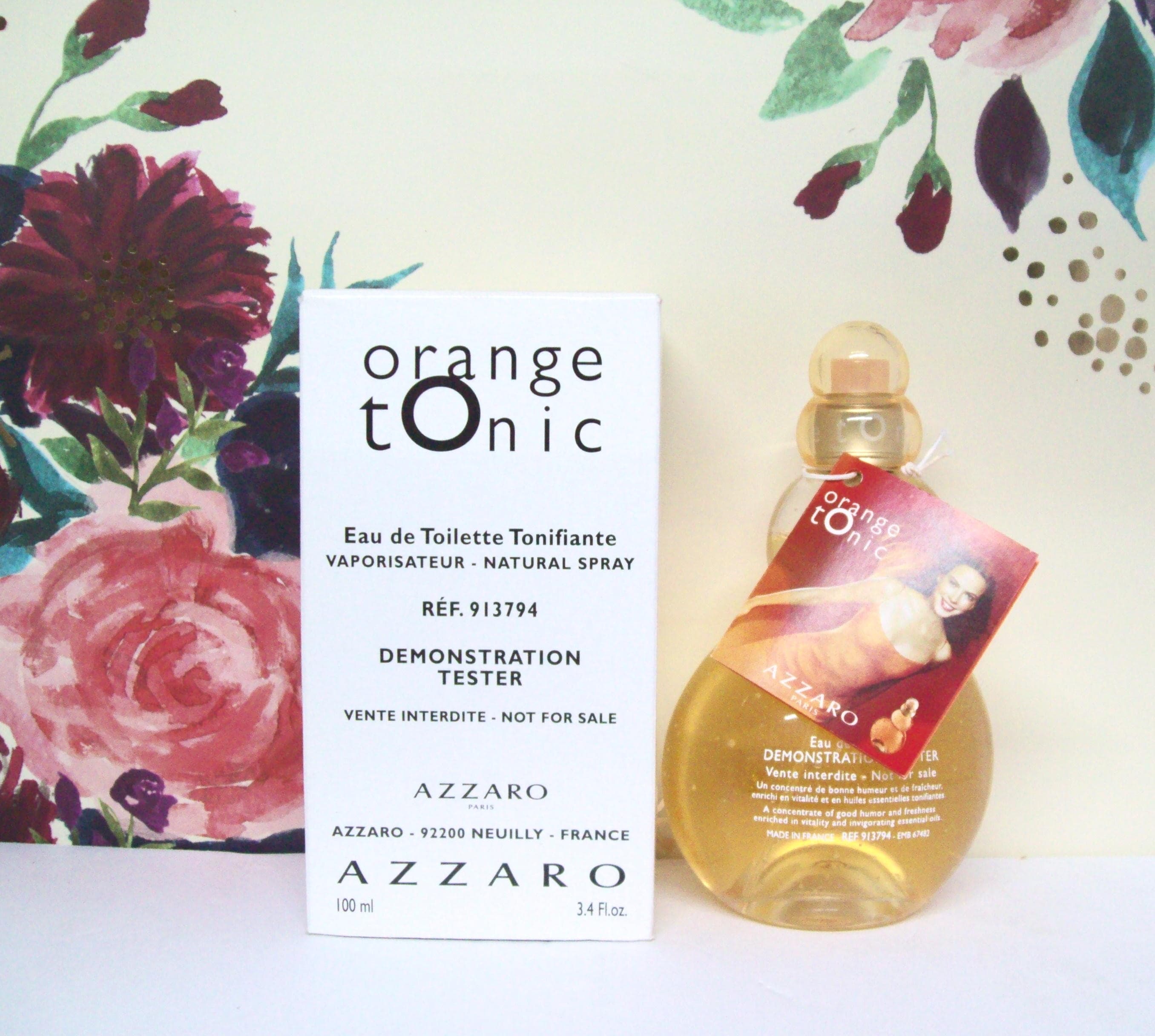 Azzaro Orange Tonic 3.4 FL. OZ. Eau De Toilette Spray. NTWB