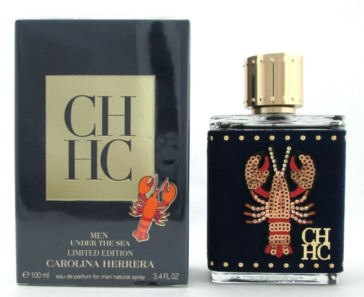 Carolina Herrera Men Under The Sea 3.4 OZ. EDP Spray - Thumbnail 3