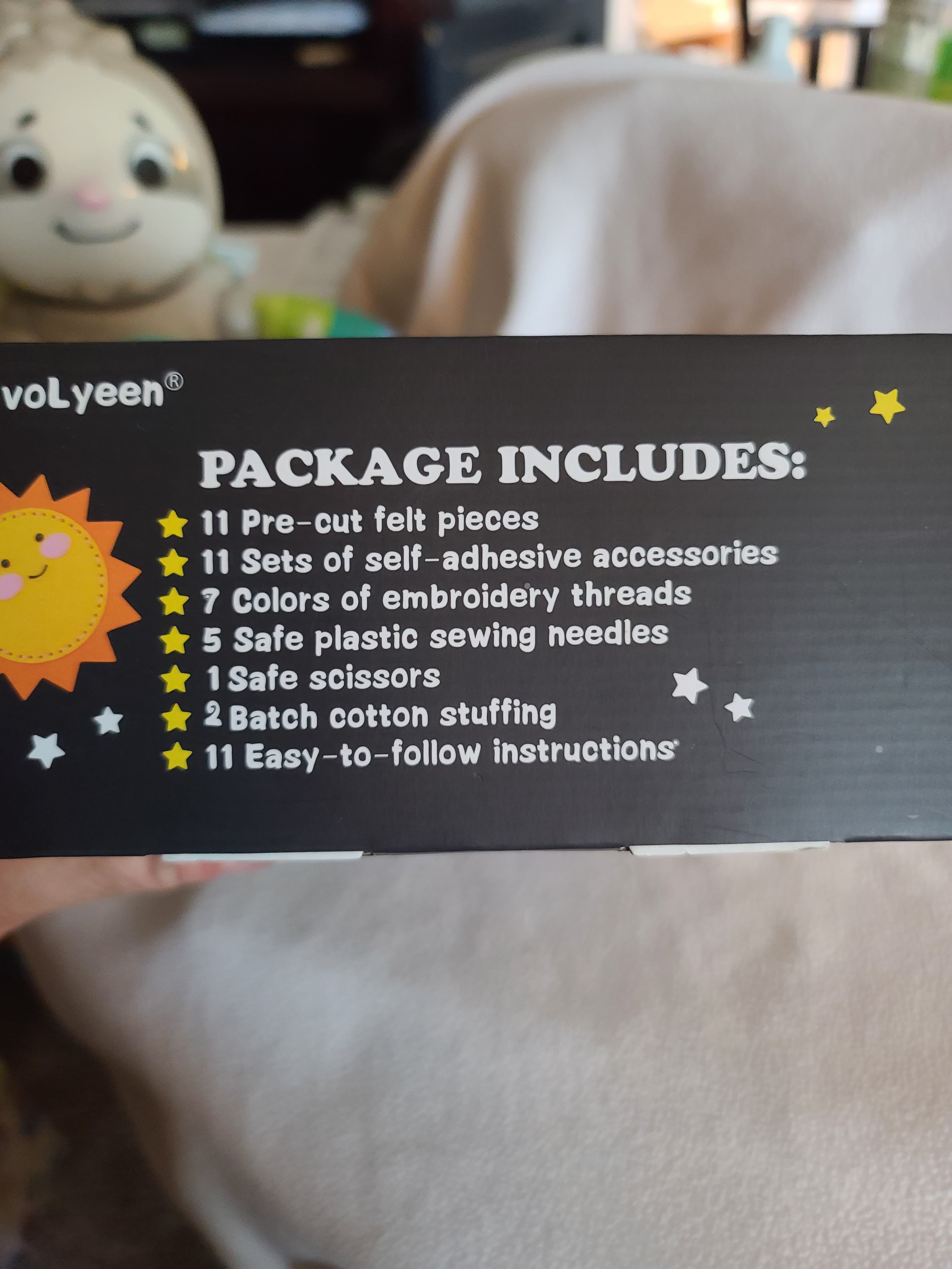 CiyvoLyeen Solar System Sewing Kit Ages 7+ - Thumbnail 2