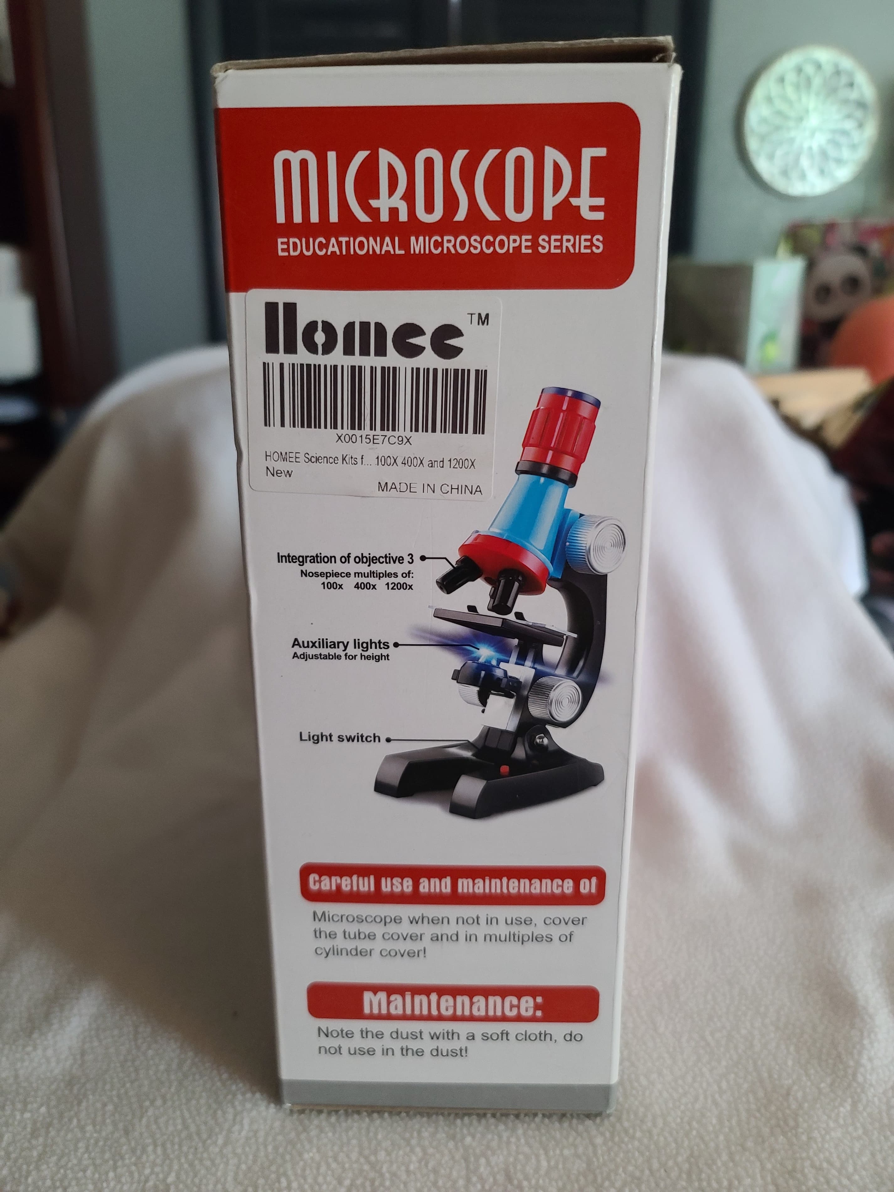 Science Microscope Kit 100x 400x 1200x - Thumbnail 3